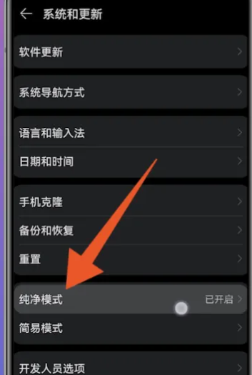 华为关闭纯净模式在哪里,华为纯净模式怎么关闭图8