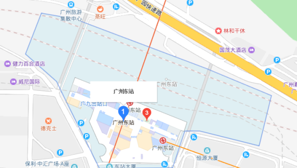 广州站在哪里,广州火车站在哪里图3