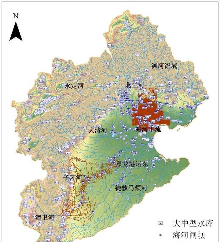 海河在哪里哪个省的,海河图3