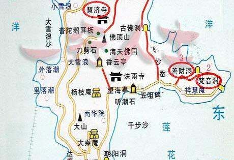 普陀山在哪里,普陀山是哪个省哪个市哪个地方舟山图1