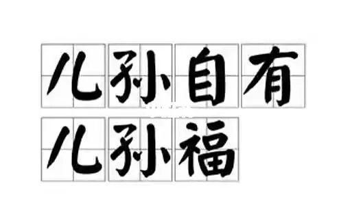 儿孙自有儿孙福的下一句是什么,儿孙自有儿孙福的下一句是什么图4