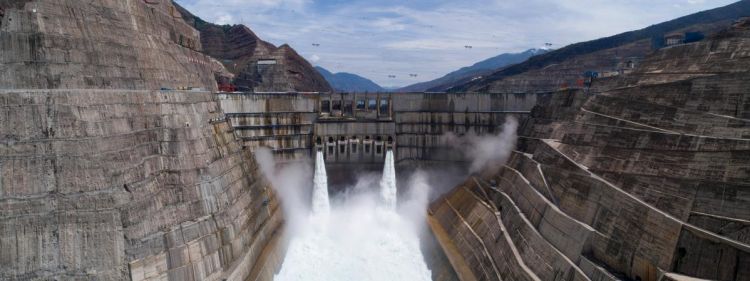 白鹤滩水电站在哪里,白鹤滩电站主要生活区建在哪个位置图1