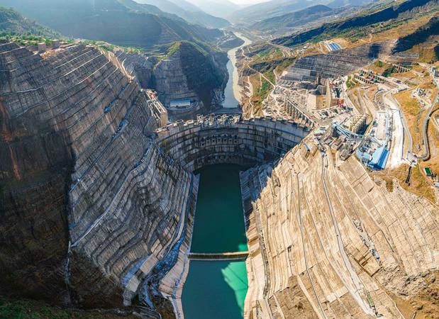 白鹤滩水电站在哪里,白鹤滩电站主要生活区建在哪个位置图3