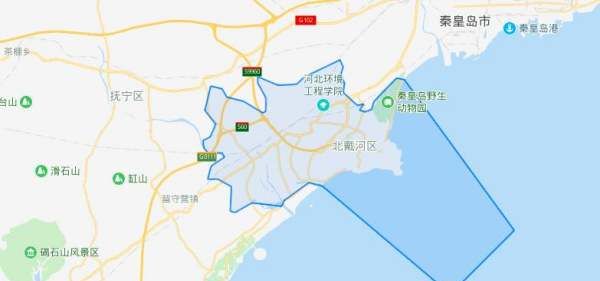 北戴河在哪里,北戴河属于哪里哪个省图1