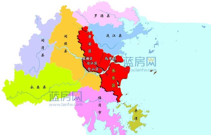 福州长乐在哪里,长乐在福建的那个方位图1