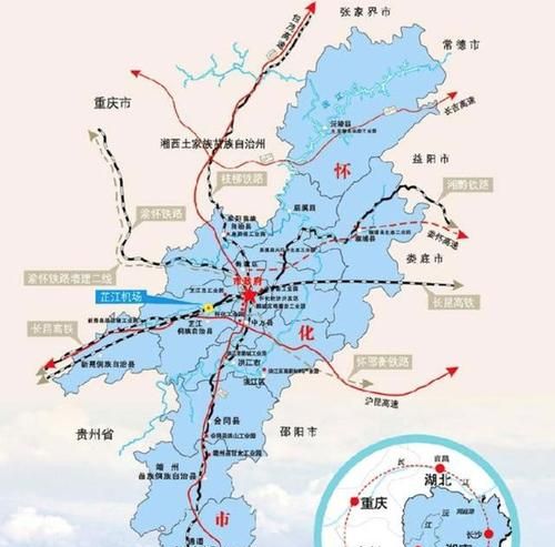 广西怀化在哪里,怀化南站在怀化哪个区图3