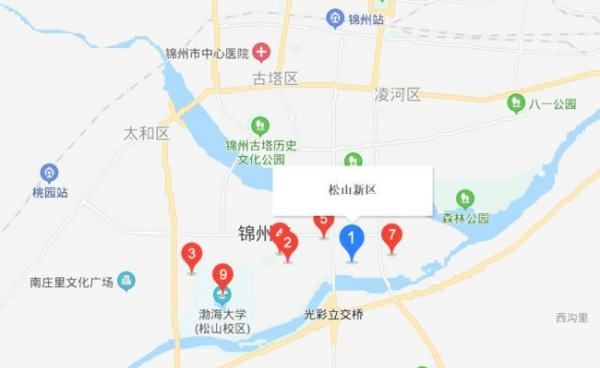 松山锦州在哪里,锦州松山新区属于哪个区管辖图1