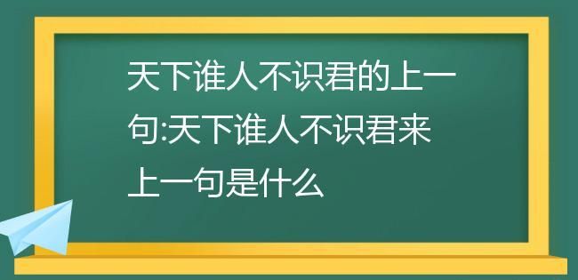 今日逢君君不识下一句,今日相逢君不识 他日相逢不识君的意思图4