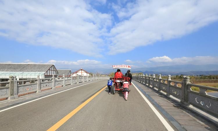 邛海在哪里租自行车,邛海小渔村湿地风光3D图1